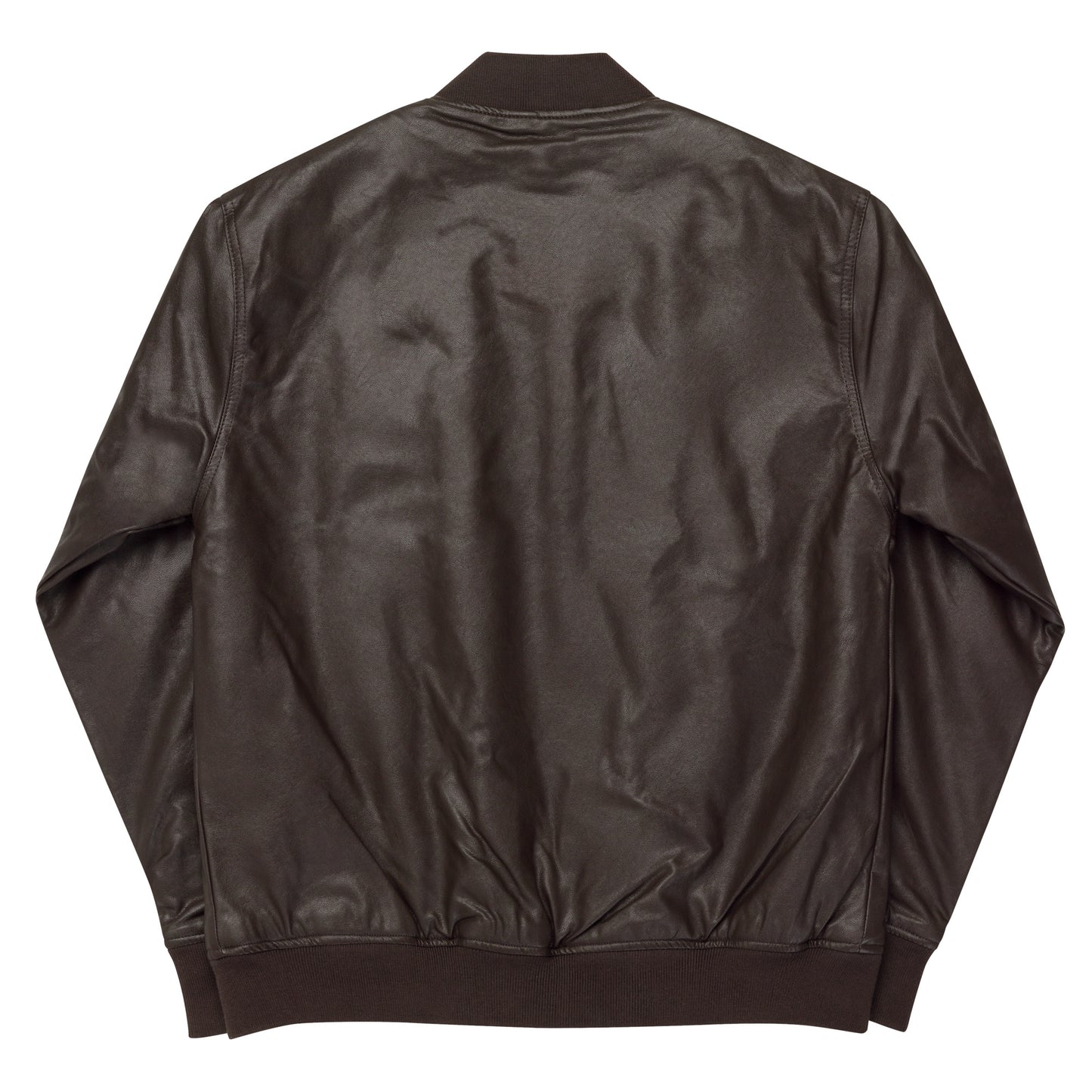 Maves Leather Bomber Jacket