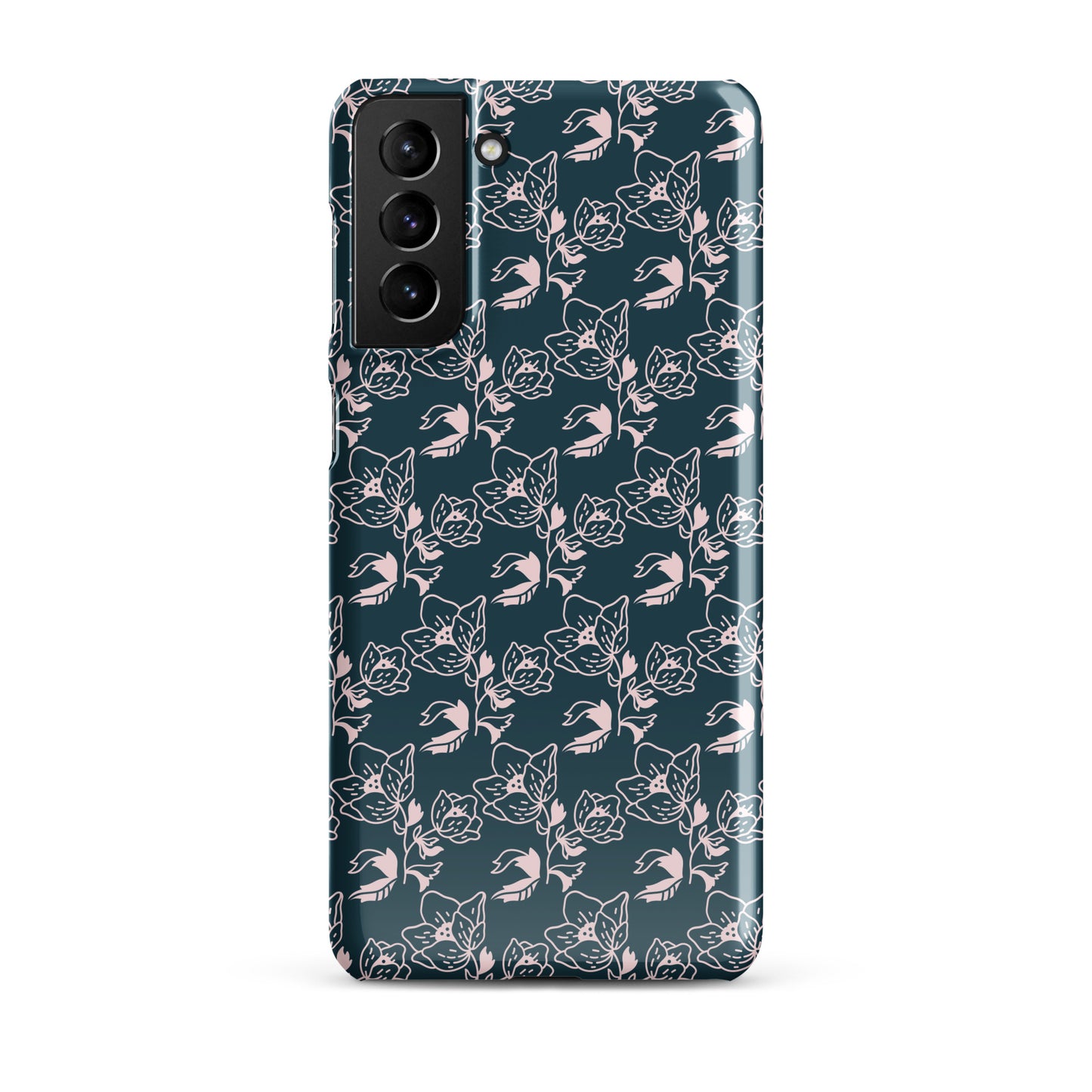 Blue Flower Snap case for Samsung®