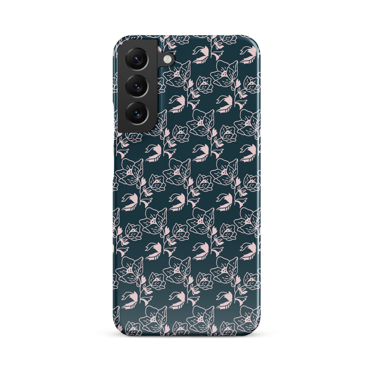 Blue Flower Snap case for Samsung®