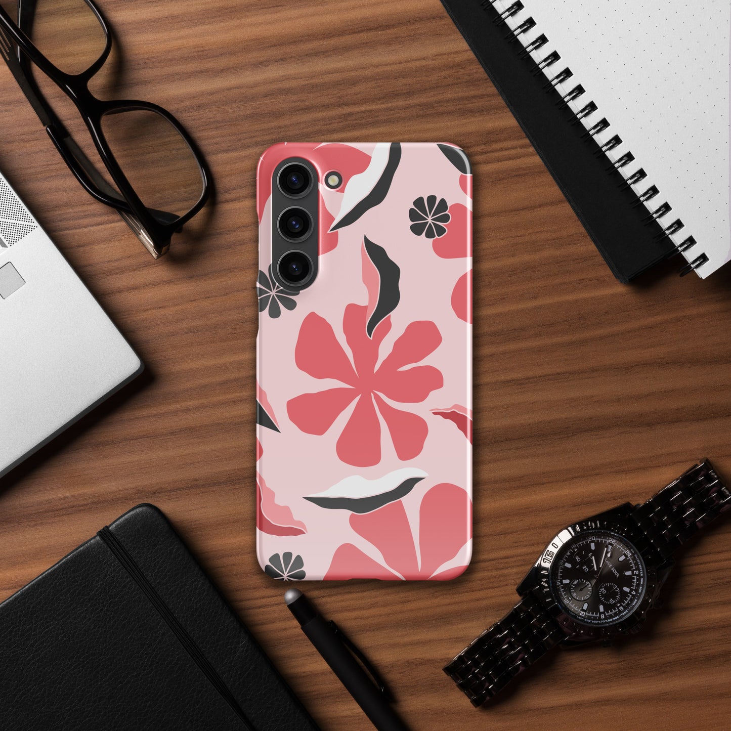 Pink Flower Snap case for Samsung®