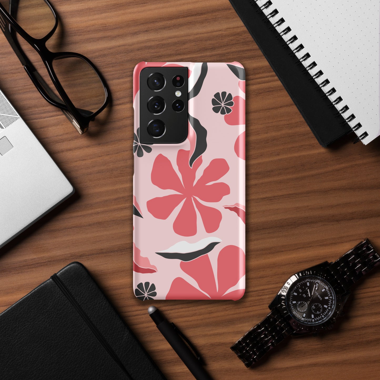 Pink Flower Snap case for Samsung®