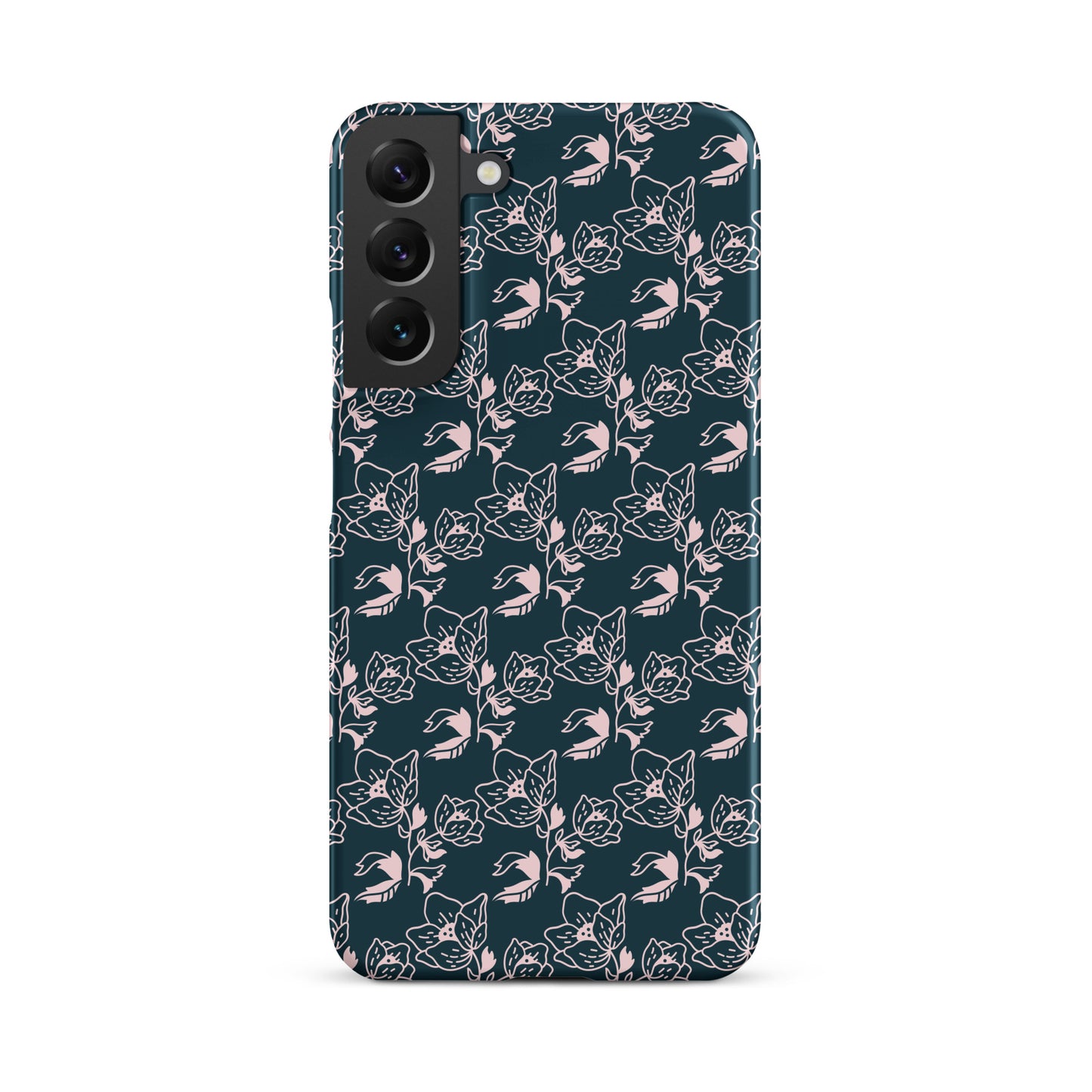 Blue Flower Snap case for Samsung®