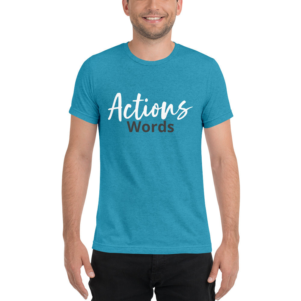 Actions Over Words-Unisex Short sleeve t-shirt