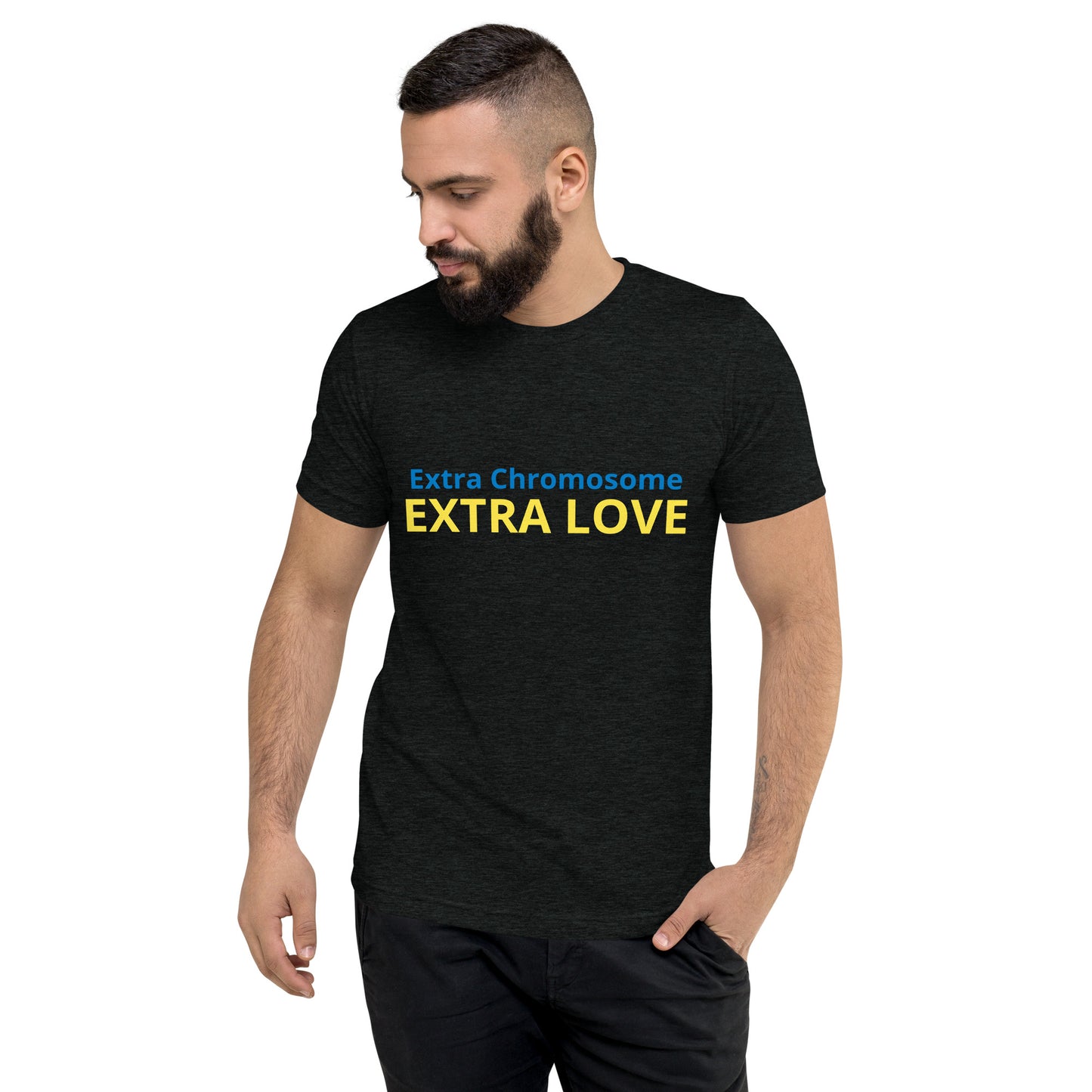 Extra Chromosome/Love-Unisex Short sleeve t-shirt