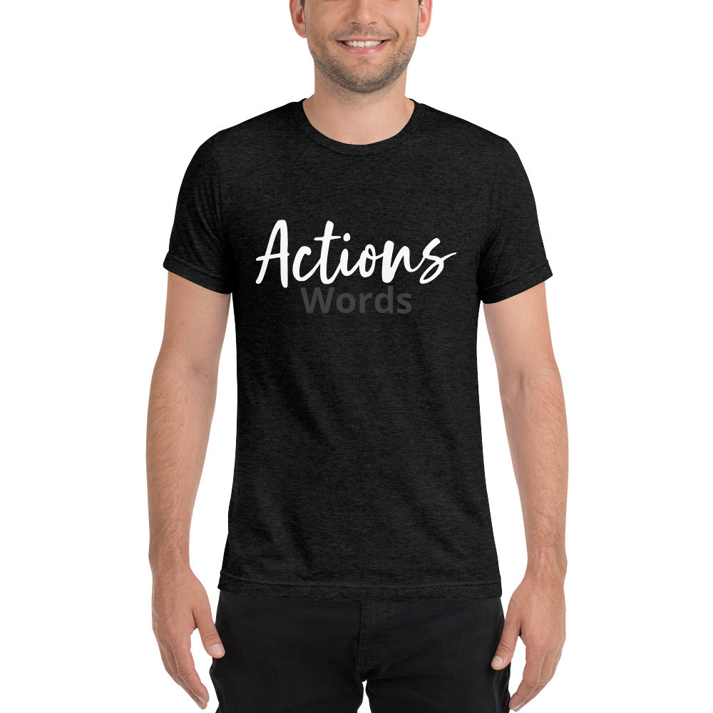 Actions Over Words-Unisex Short sleeve t-shirt