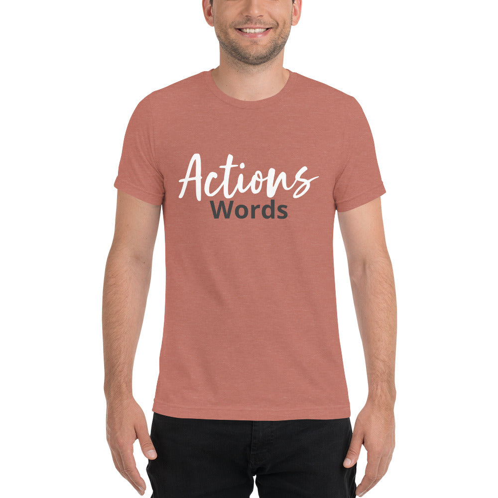 Actions Over Words-Unisex Short sleeve t-shirt