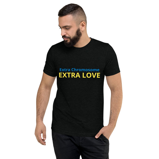 Extra Chromosome/Love-Unisex Short sleeve t-shirt