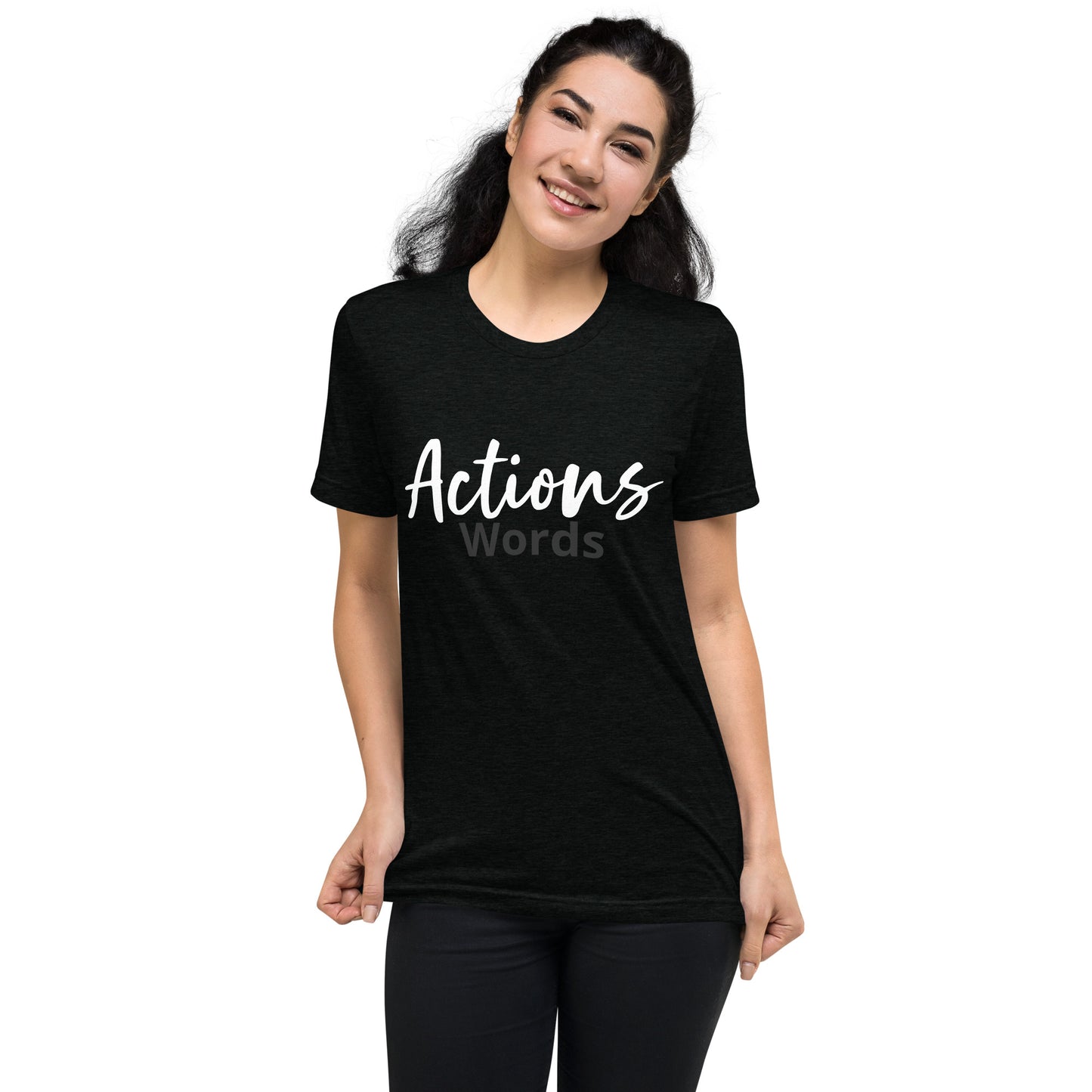 Actions Over Words-Unisex Short sleeve t-shirt